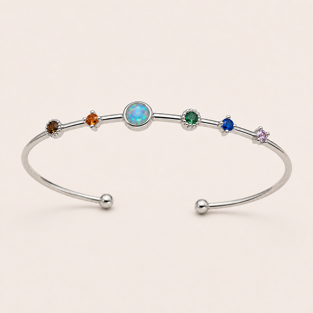 Pure Happiness Expandable Bracelet — Silver