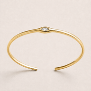 I Am Seen Expandable Bracelet — Gold