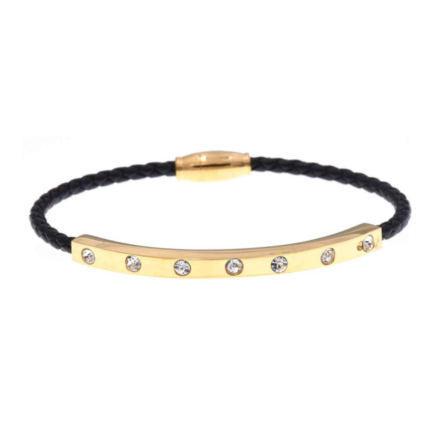 Gold Plated Bracelet W/Magnetic Clasp