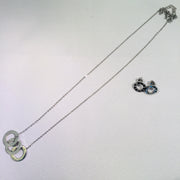 Three Ring Necklace Set