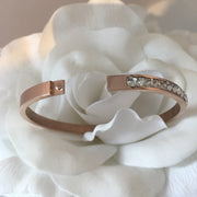 Rose Gold Crystal Bracelet