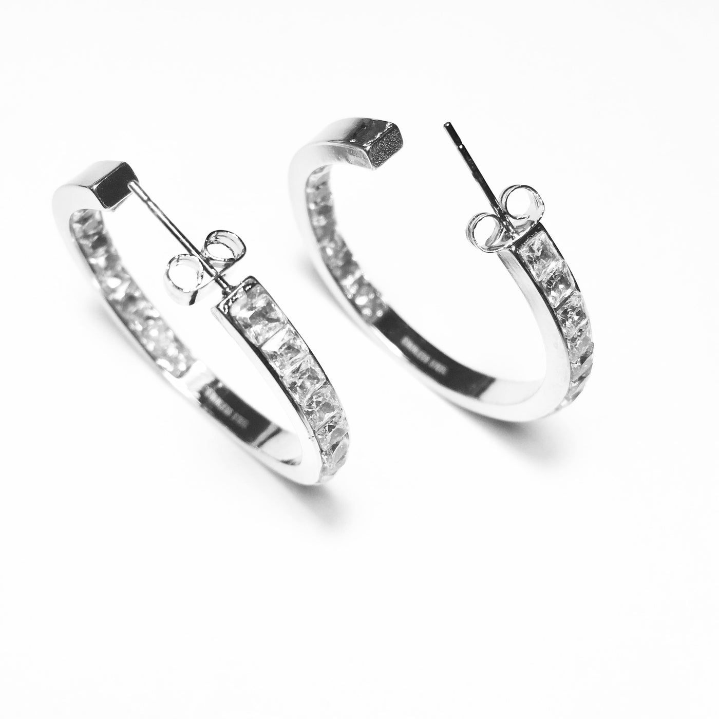 Sparkle Hoop Earrings
