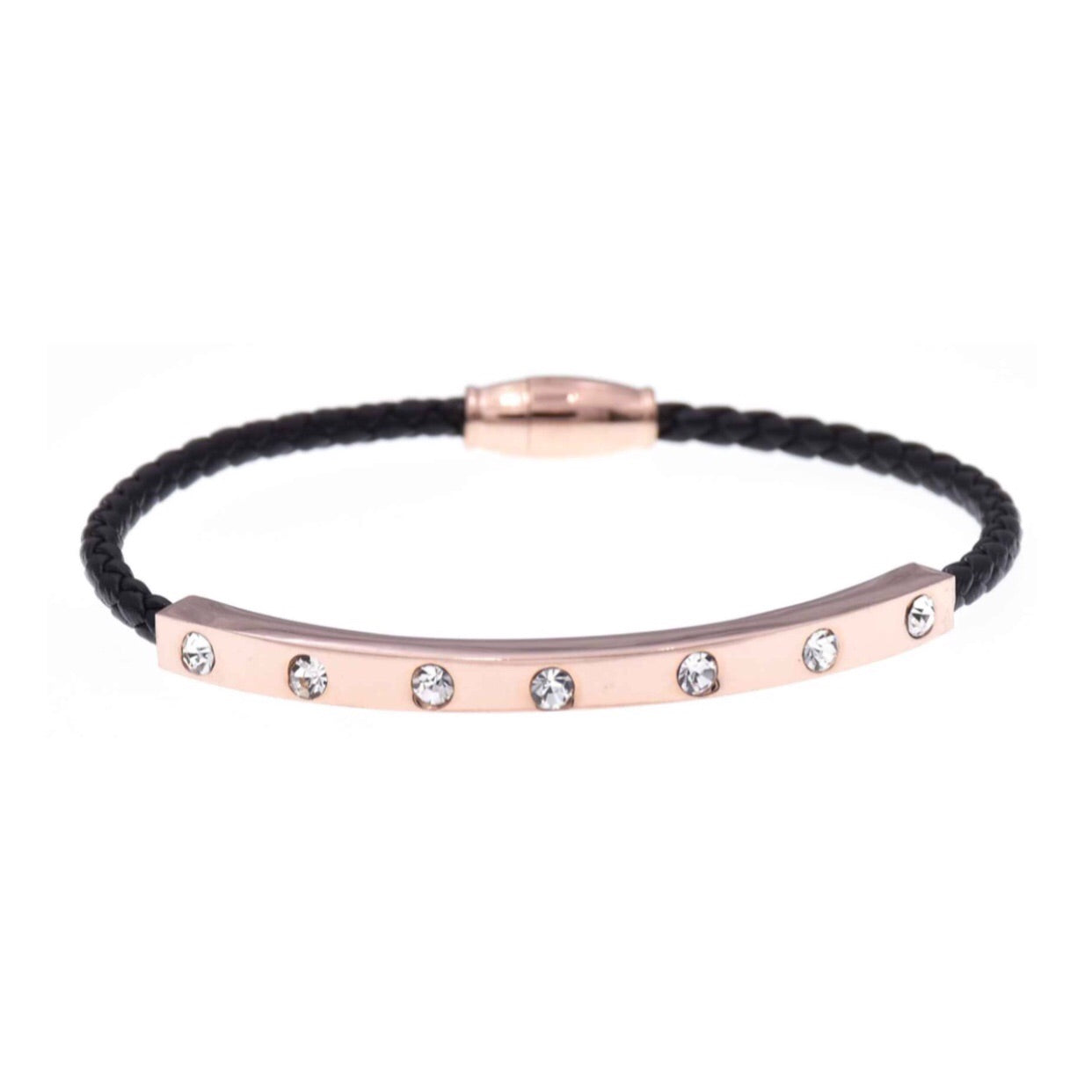 Rose Gold Bracelet W/Magnetic Clasp