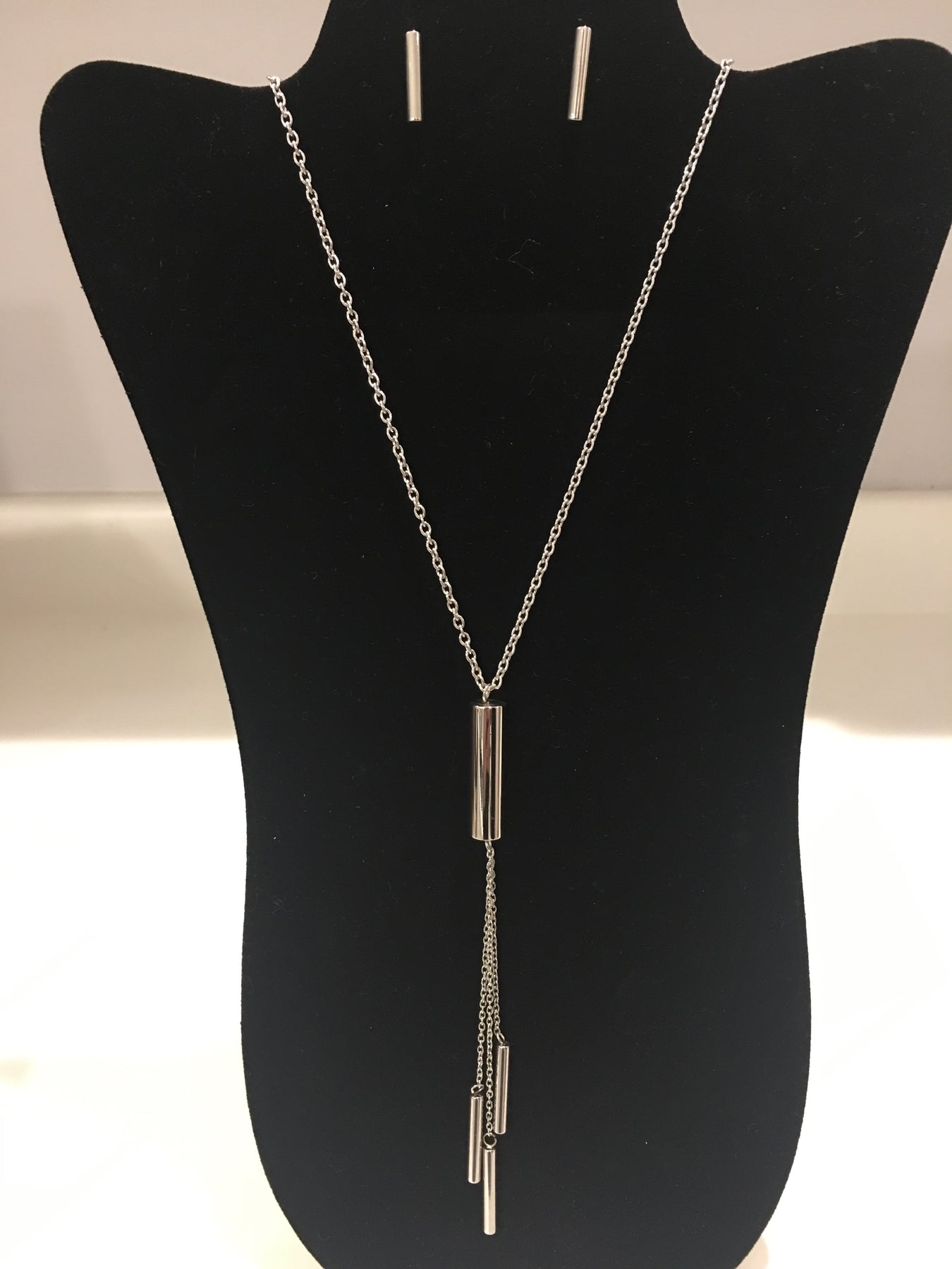 Stainless Steel Total Elegance Necklace Set