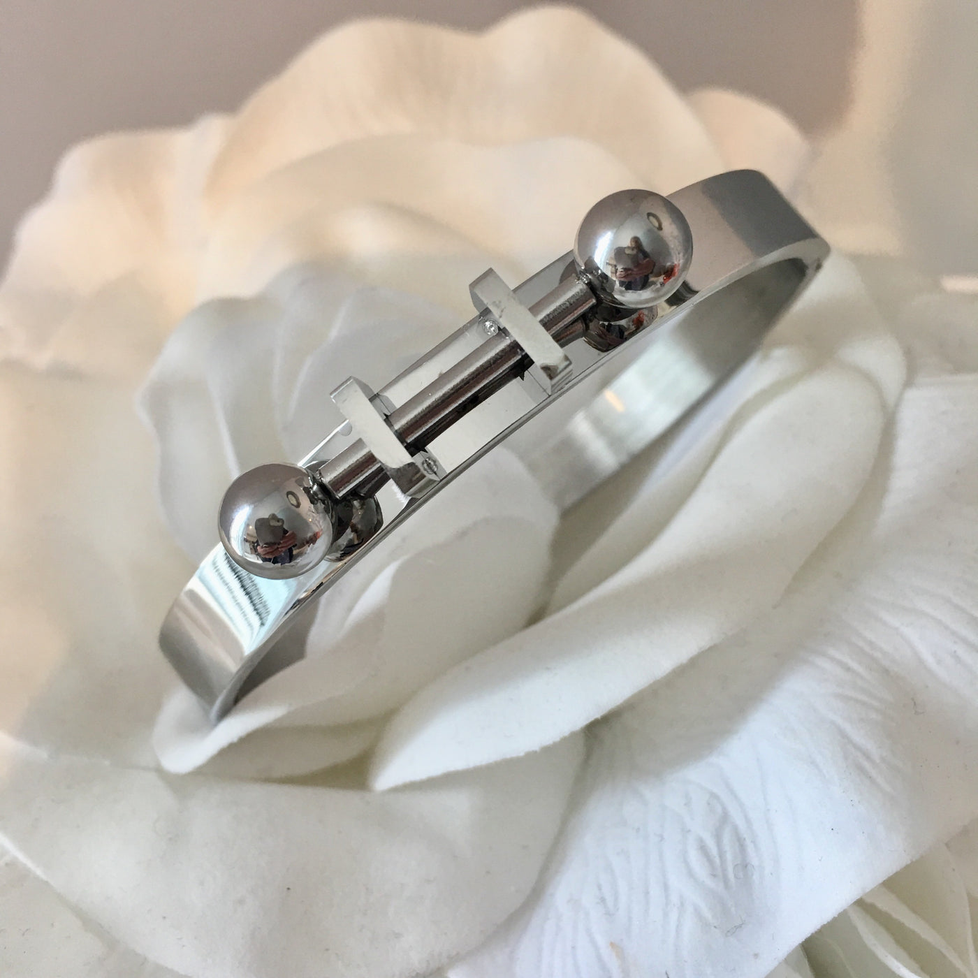 Stainless Steel Bracelet W/ Bar